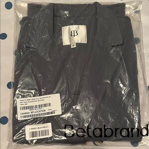 Betabrand Blue Haze Double Breasted  Blazer - Size Medium not XXL.